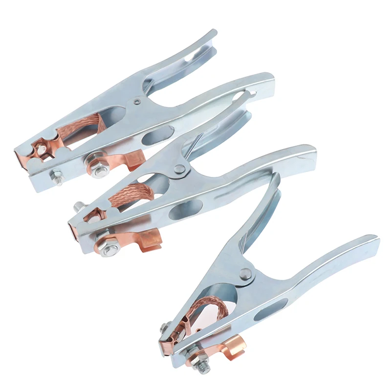 

1pc 300/500/800Amp Earth Ground Cable Clip Clamp Welding Manual Welder For Professional Use