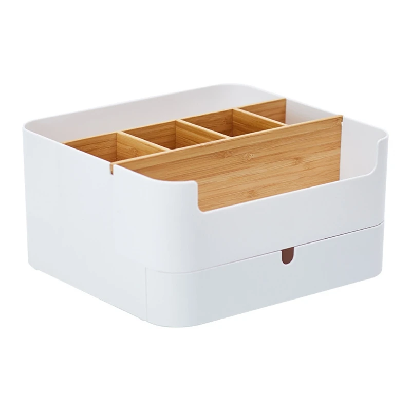 

50JD Desktop Drawer Storage Box Multi-partition Desktop Sundries Organizer Box Arrangement Desktop Collection Holder Case