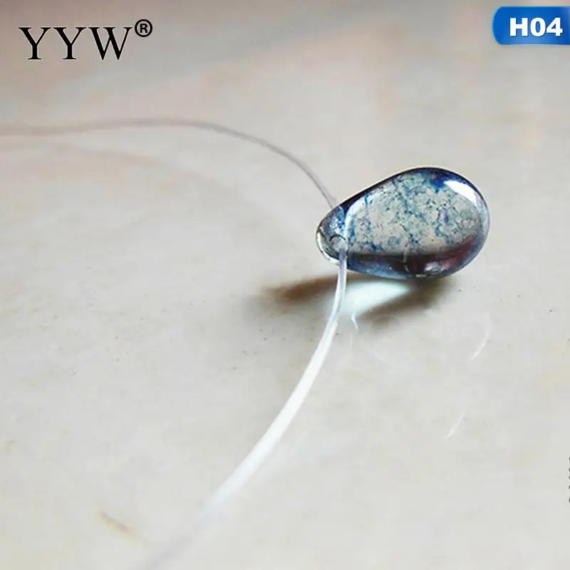 ПВХ шнур ожерелье с лэмпворк модное прозрачное красные Ювелирные изделия & для