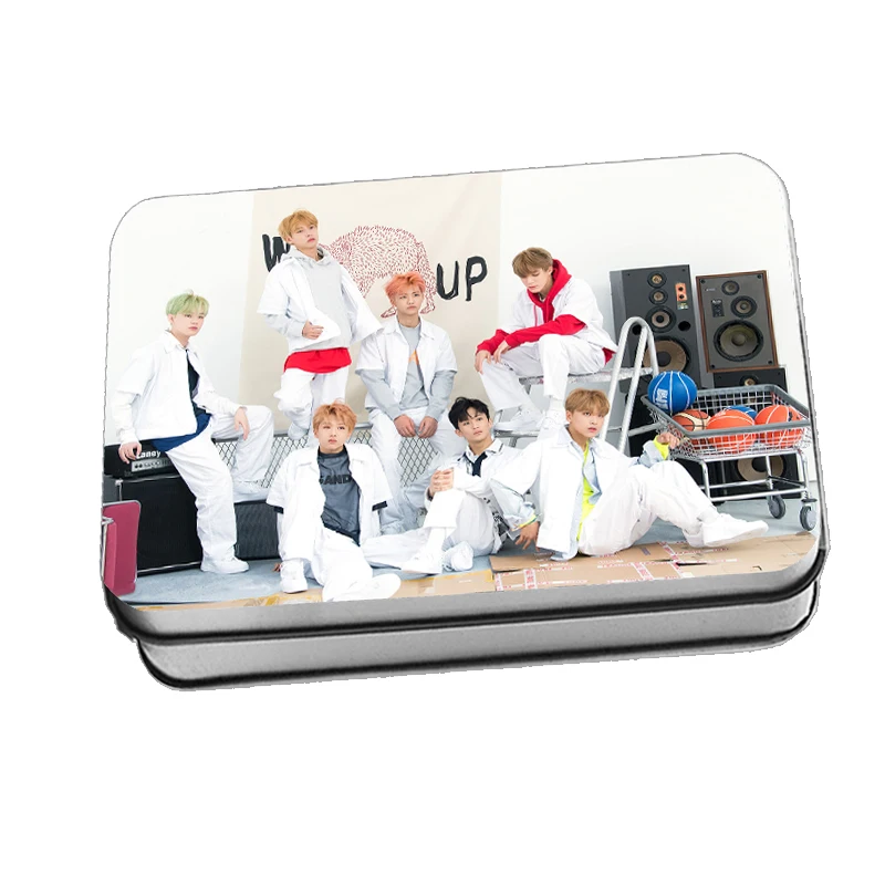 Kpop NCT DREAM мы идем Polaroid Lomo фотокарточек Jisung Mark Renjun HD Фотокарта 40 шт./компл.