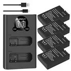 1400 мАч EN-EL14 EN-EL14A ENEL14 батарея + USB двойное зарядное устройство для Nikon D3100 D3200 D3300 D5100 D5200 D5300 P7000 P7800