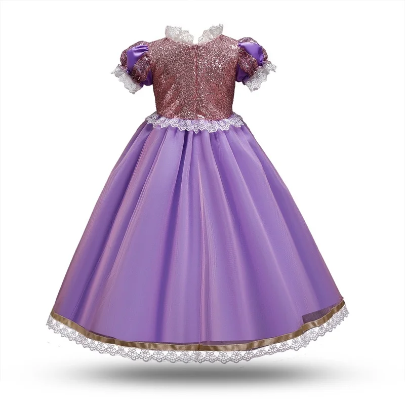 Halloween evening dresses girls Beachwear snow queen princess boys' clothes |
