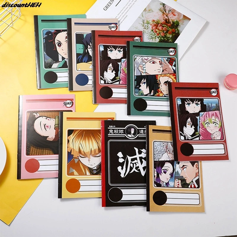 Записная книжка в стиле аниме &quotИстребитель демонов&quot ассортименте|Записные