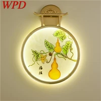 wpd wall light sconces luxury modern led indoor fixture decorative for home bedroom living room dining room