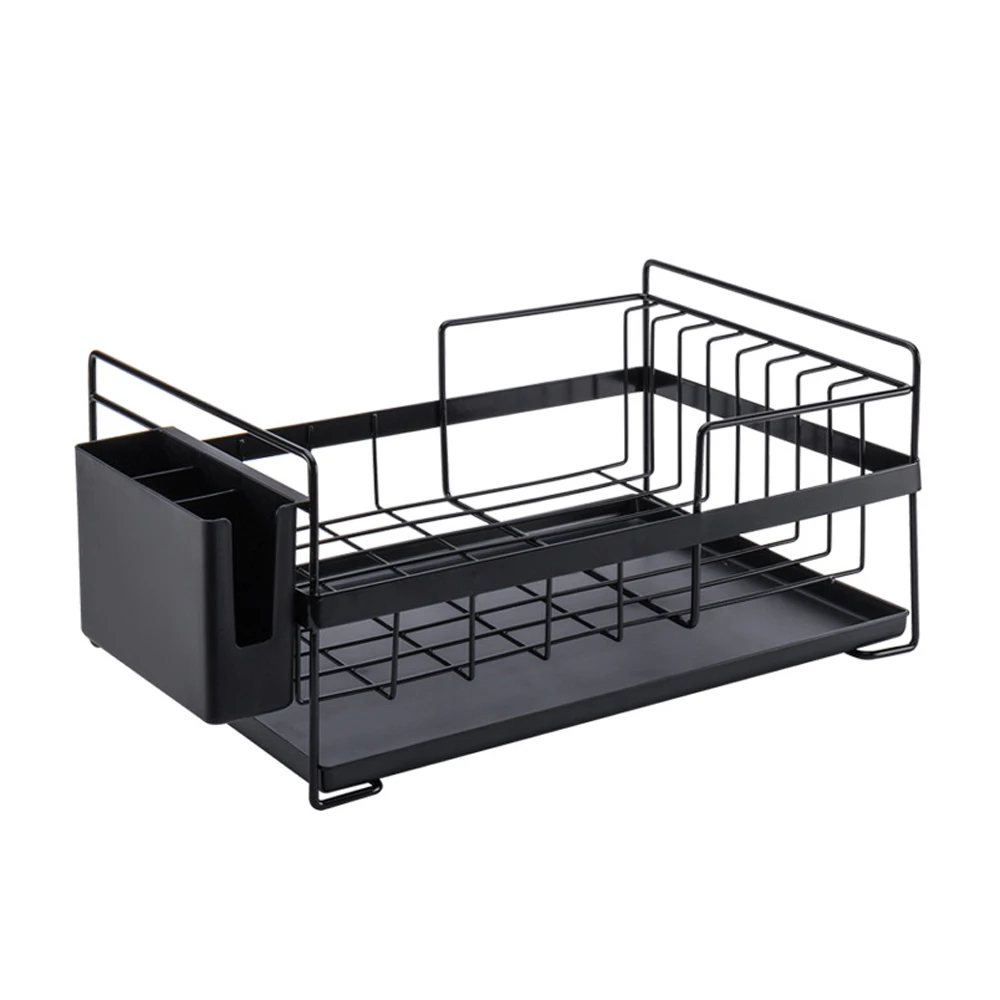 

Tableware Drying Rack 3-Layer Cutlery Drying Shelf Chopsticks/Fork/Spoon Storage Box Kitchenware Drying Rack Dish Bowl Organizer