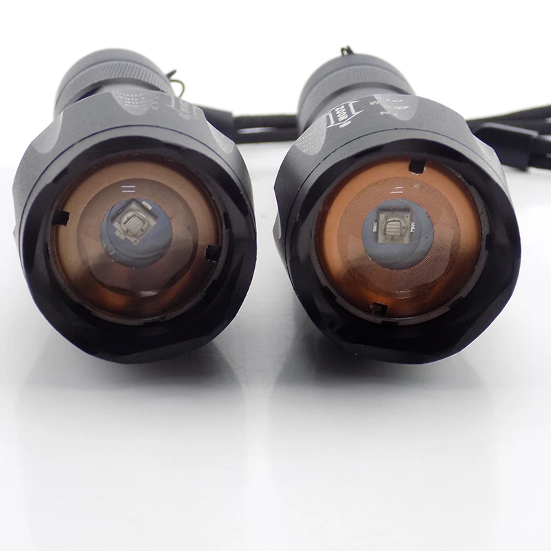 Фонарик высокой мощности с УФ светодиодами 18650 нм | Лампы и освещение