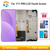 100 test original 6 53 for oppo f11 pro lcd display screen frame touch digitizer for oppo f11pro lcd display cph1969 assembly