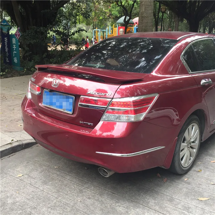 Спойлер для заднего крыла автомобиля из АБС пластика Honda Accord jsd 2008 2013|Спойлеры и