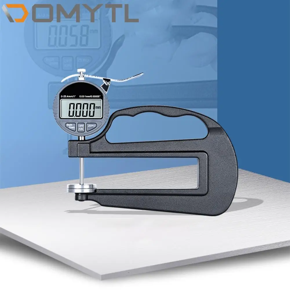 

LCD Digital Display Large Probe Large Span Centimeter Micrometer Thickness Gauge Manual Measurement Tool