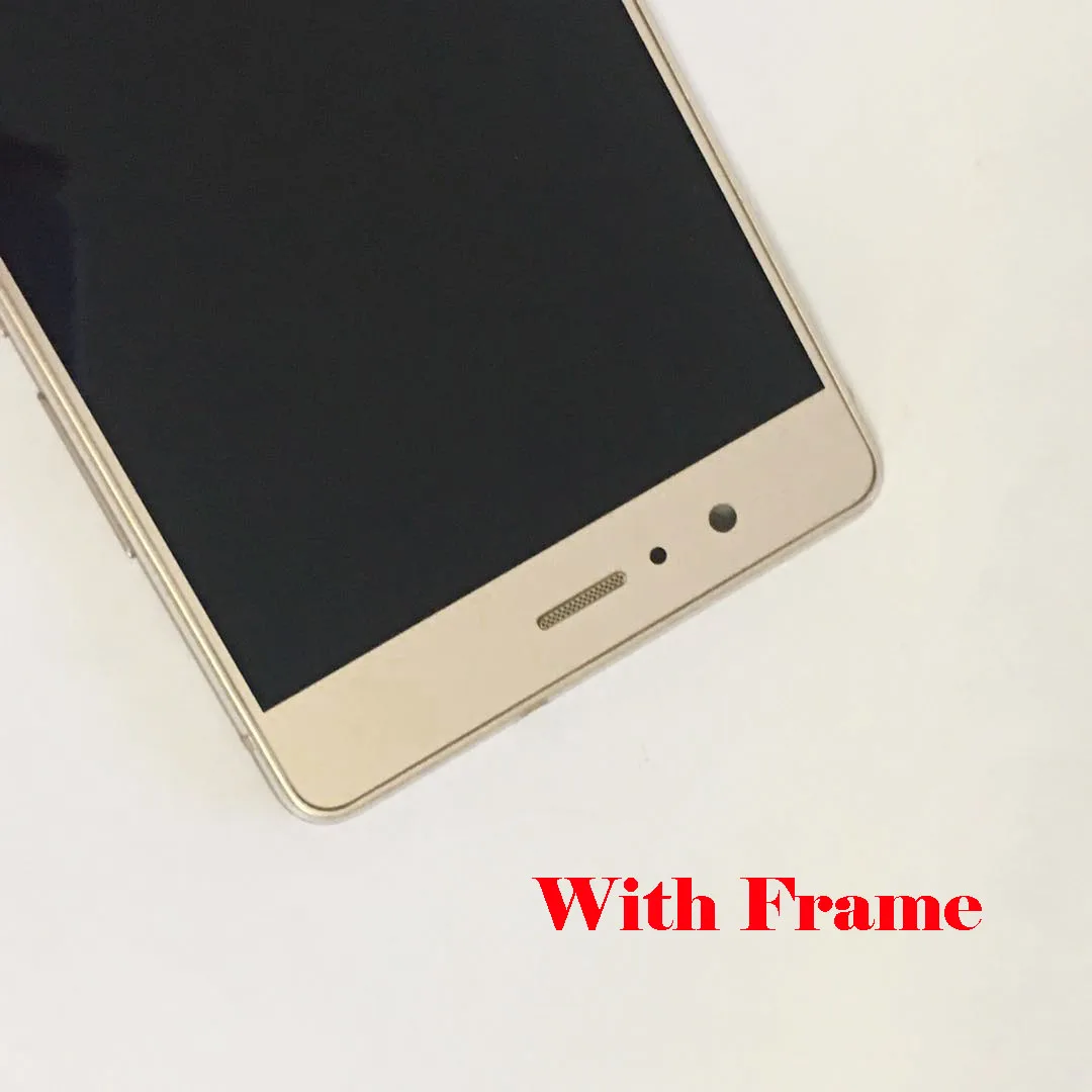 С рамкой/без для Huawei P9 Lite ЖК дисплей с дигитайзером сенсорного экрана черный
