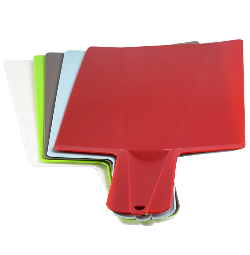 1Pc Foldable Chopping Blocks Food Grade Plastic Vegetable Meat Cutting Board Multi-function Kitchen Accessories 38.2*21.5cm | Дом и сад