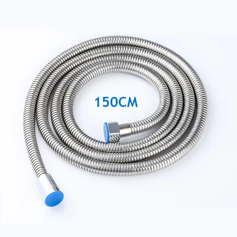 

General Flexible Soft Water Pipe 1.5m/2m Rainfall Common Shower Hose Chrome Plating Shower Pipe Bathroom Accessories
