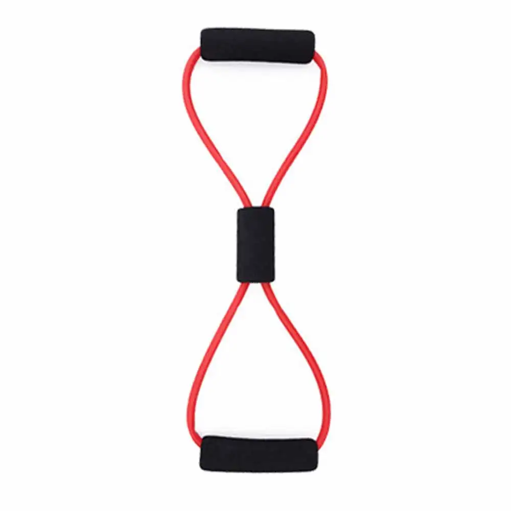 

Fitness Resistance Bands 8 Shaped Rubber Exercise Elastic Band Back Chest Gym Home Office Stretch Workout Pulling Rope