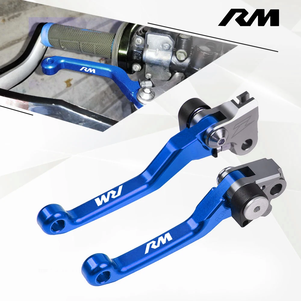 

For SUZUKI RM85 RM125 RM250 RMZ250 RMZ450 RMX250R/S RMX450Z RM RMZ RMX 125 85 450 R/S/Z Dirt Bike Pit Pivot Brake Clutch Levers