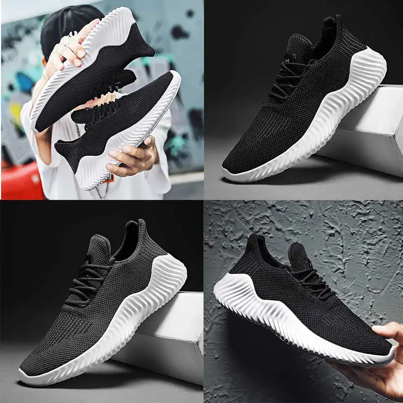 Кроссовки мужские высокие спортивная обувь для бега классические без каблука