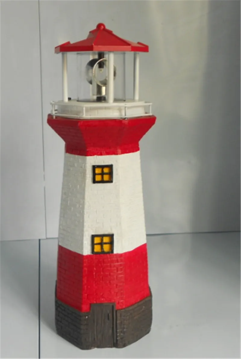 Светодиодный ночник на солнечной энергии с вращающимся световым лучом домашний