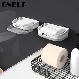 Держатель для мыла ONEUP с дренажом, дезинфицирующее средство для рук, подставка для хранения консоли, Бытовые аксессуары для ванной комнаты