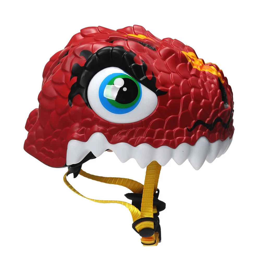 

Anti Impact PC Kids Bicycle Helmet Cute Ski Skateboard Safety High Density Riding Outdoor Sport Animal Dinosaur Head Protection