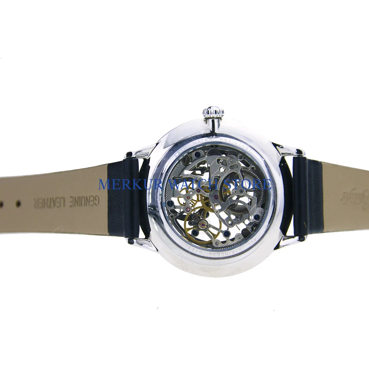 Mens watch TianJin movement St17 Handwinding Mechanical Dress Ultra Thin Skelenton Jintuofei | Наручные часы