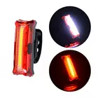 Новый комплект из двух Цвета велосипедный светильник светодиодный велосипед хвост светильник Водонепроницаемый для верховой езды светильник езда на велосипеде светильник USB Перезаряжаемые