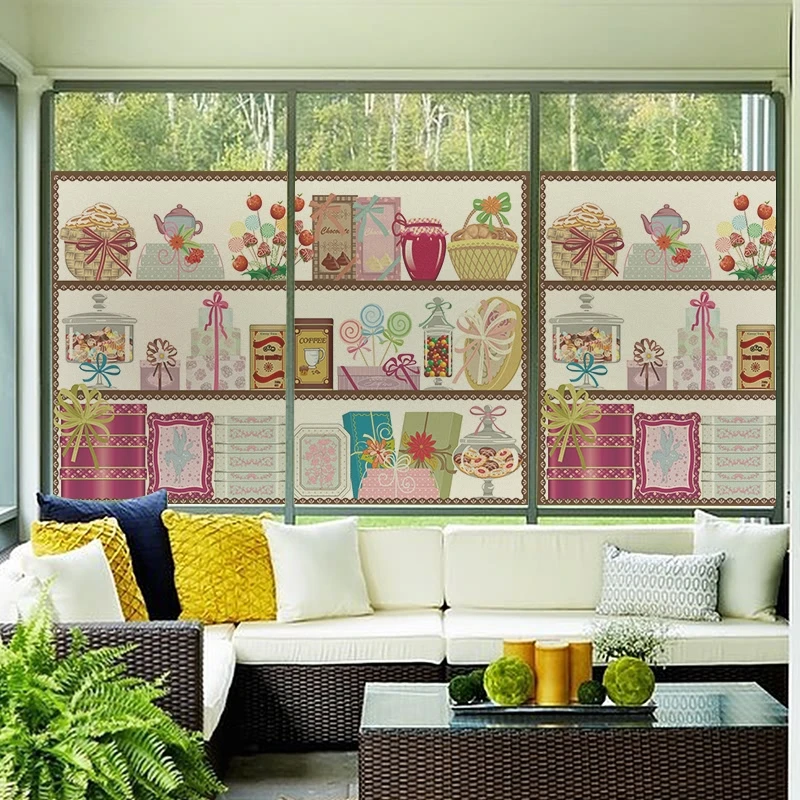 Стеклянная пленка индивидуального размера Электростатическая Милая пекарская