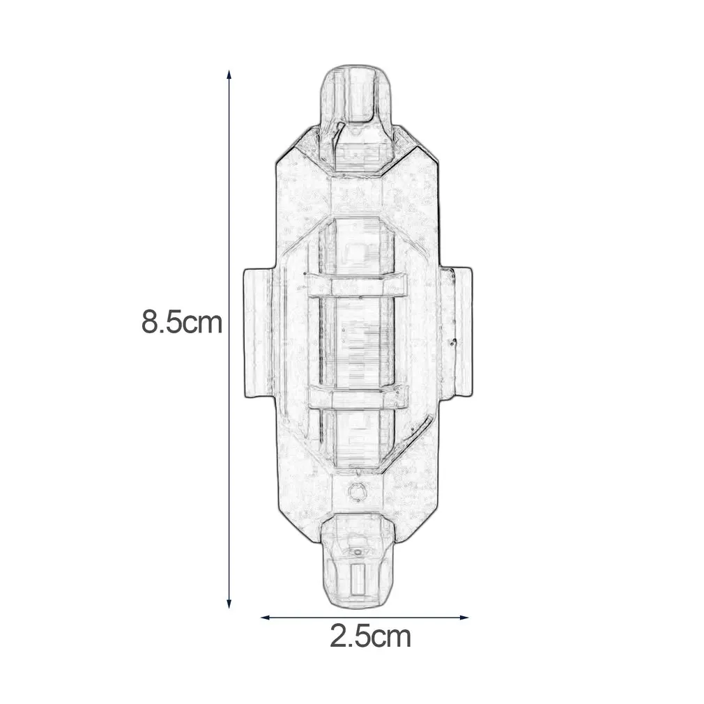 

Portable USB Rechargeable Bike Bicycle Tail Rear Safety Warning Light Taillight Lamp Super Bright Waterproof Safety Bike Light