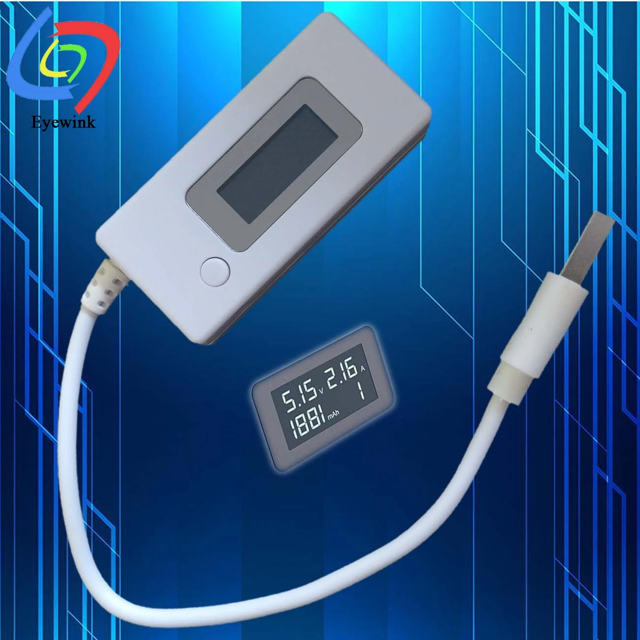 KCX-017 USB детектор тока и напряжения ЖК-цифровой телефон USB тестер портативный детектор батареи батарея Емкость Тестер