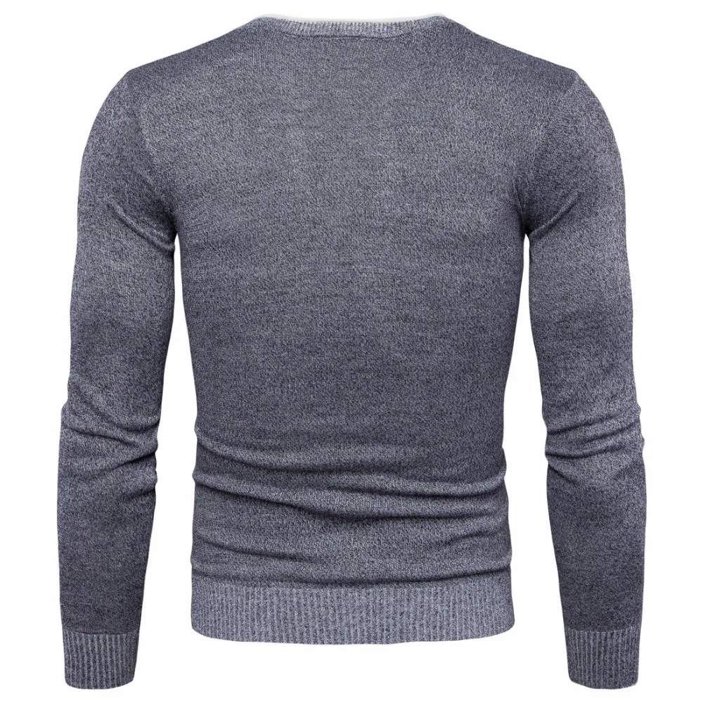 

Zoulv 2021 Autumn Winter Fashion Mens Round Neck Warm High Quality Sweater Jacket M -2xl New Men 'S Cotton Slim Sweater