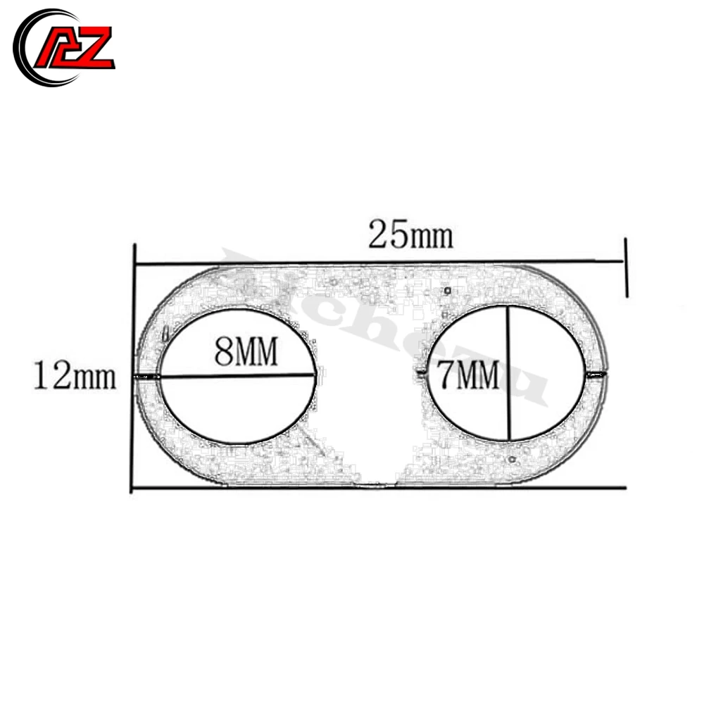 Зажим для тормозного троса дроссельной заслонки мотоцикла Harley Heritage Fat Street Bob Sportster