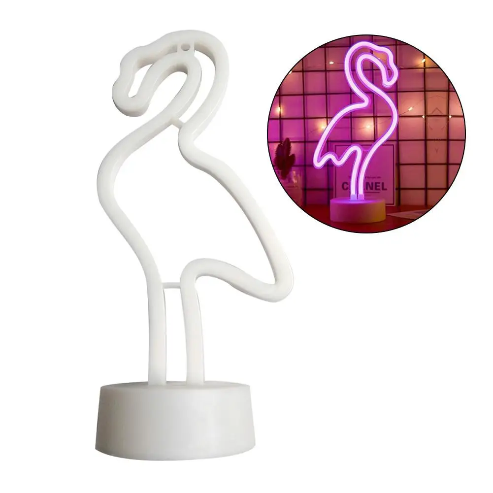 

Кактус Фламинго единорог Радуга светодиодный неоновый Световой знак праздник Рождество вечерние свадебные украшения детская комната Дома...