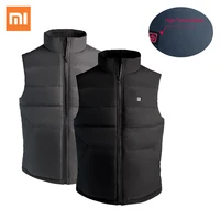 xiaomi skah 4 heating area graphene electric heated vest men outdoor winter warm usb smart thermostatic heating jacket