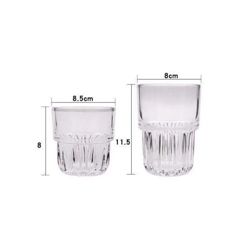 

Top KitchenGlass Ins Restaurant Household Glass Lotus Cup Drinkware Kitchen