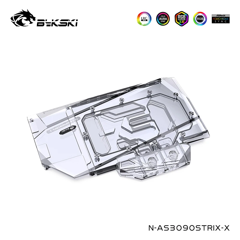 Bykski кулер для воды ASUS RTX3090 3080 STRIX видеокарта полное покрытие водного блока N AS3090STRIX