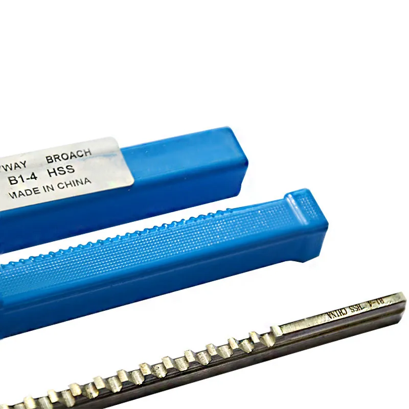 

4mm B1 Push-Type Keyway Broache Metric Size HSS Keyway Cutting Tool for CNC