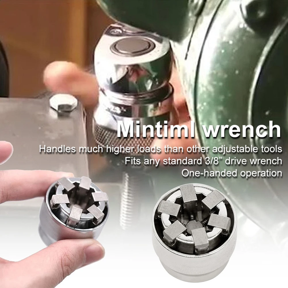 Universal Torque Wrench Sleeve Head Multi-function Adaptive All-Fitting Multi Drill Attachment Socket Hand Tools | Инструменты