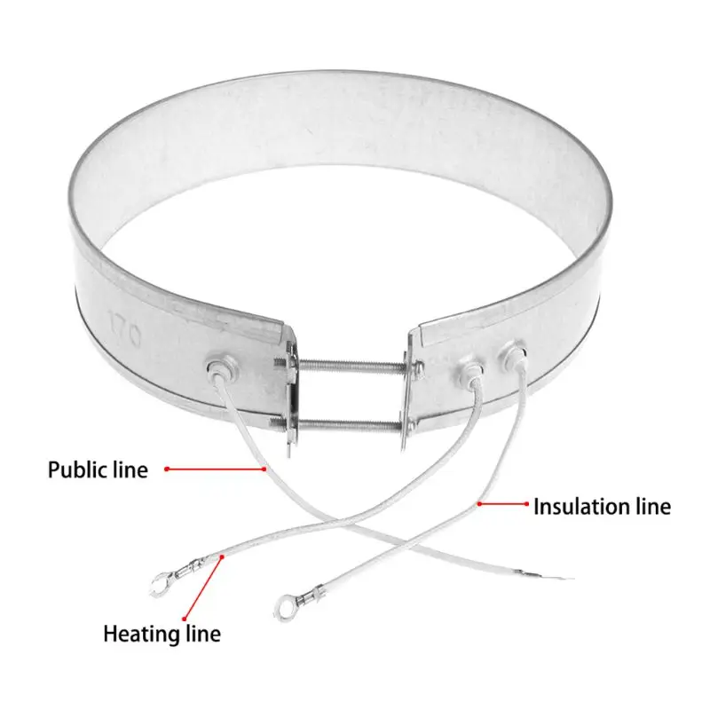 2021 Новый 170 мм Тонкий обогревательный элемент 220 в 750 Вт для бытовых электрических