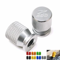 z400 logo for z400 z 400 2019 2020 motorcycle cnc accessories wheel tire valve stem caps airtight air port covers