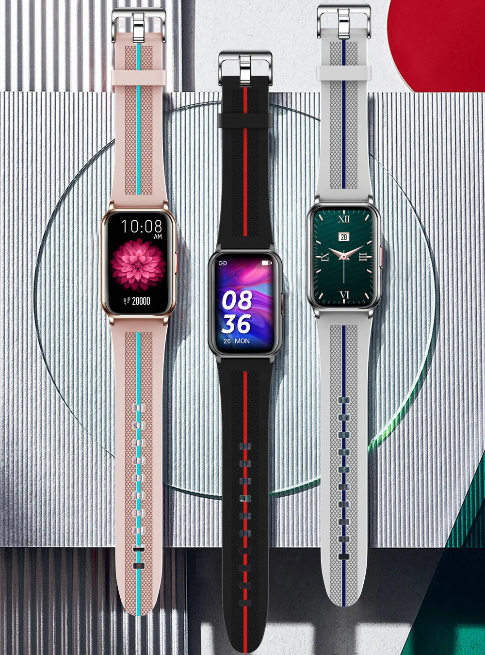 

Fashion Smart Watch Women Full Touch IP68 Waterproof Smartwatch Men Heart Rate Monitor Fitness Tracker For Huawei Android IOS