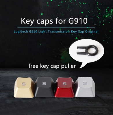 Колпачки для клавиш WASD и стрел Kelowna Logitech G910 G810 G413 Gpro G512