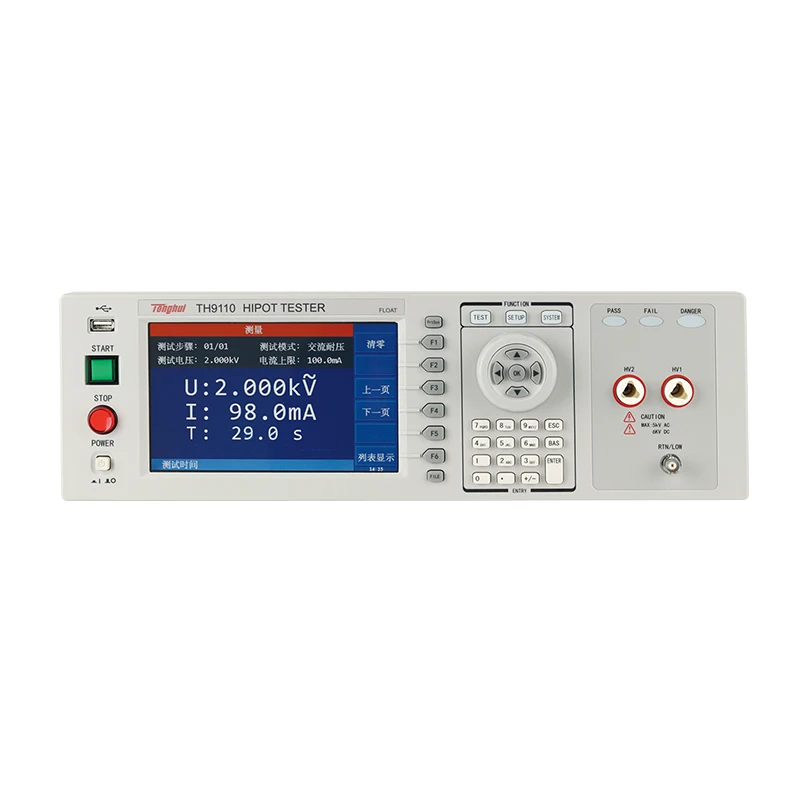 Tonghui TH9110 High Voltage Hipot Tester TH9110A Withstanding Voltage Tester