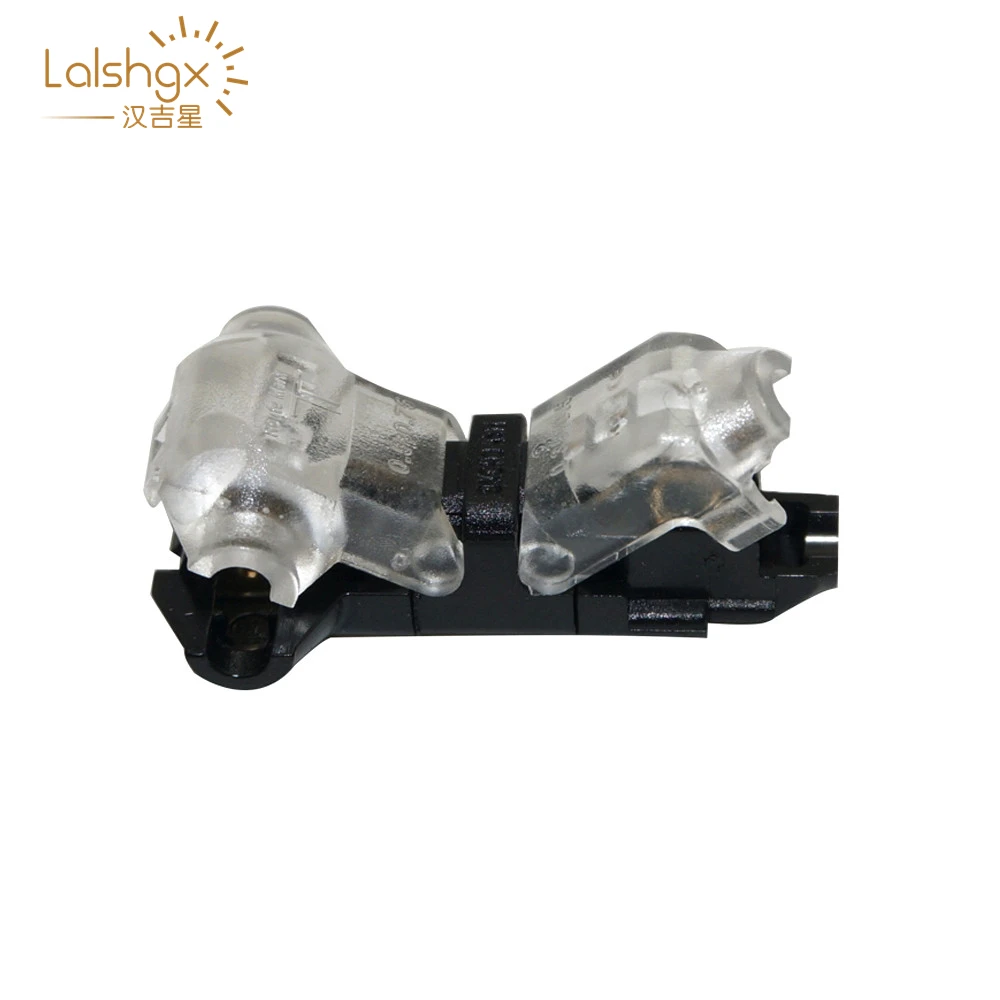 10 шт. быстроразъемные проводные соединители для светодиодных лент кабеля электрических клеммных блоков AWG22-18 1-2pin on.