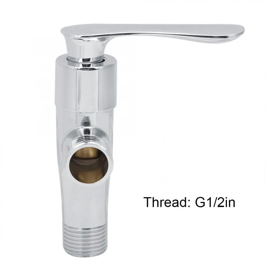 Регулирующий клапан для смесителя G1/2 дюйма кран из цинкового сплава угловой