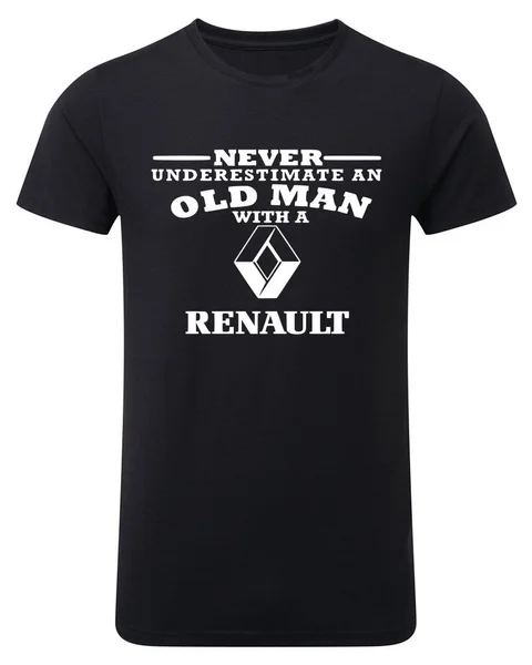 

Renault Never Underestimate an Old Man Men's T-Shirt
