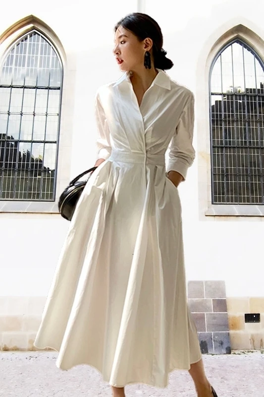

Korea 2020 NEW FAHSION WOMEN 2020 PLUS SIZE Pullover Tops High Waist Sexy Coat Windbreaker Trench Womens Tops White V157