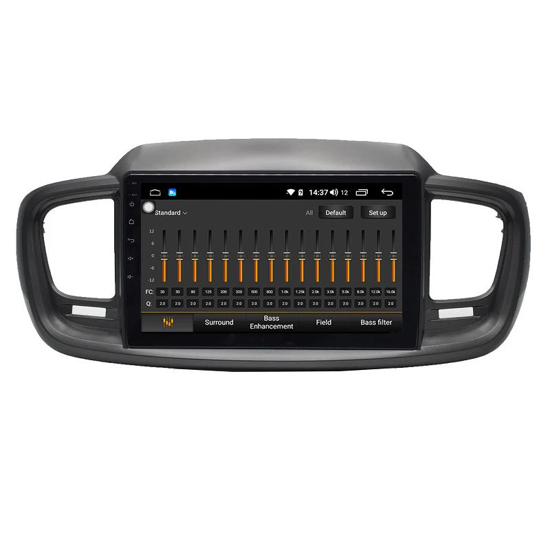 Sorento RHD Android 9,0 8-core, 4 Гб+ 64G машинный аудио 4G сим 1 din BT gps Радио android для KIA Sorento