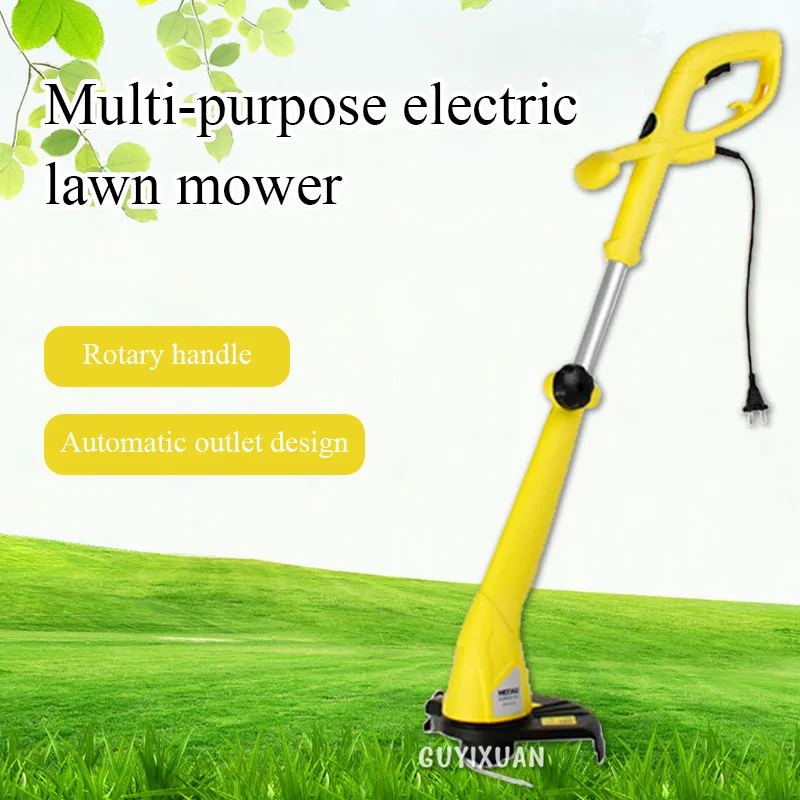 

Electric lawn mower / small household lawn mower / multi-function lawn mower / trimmer / metal blade / high efficiency