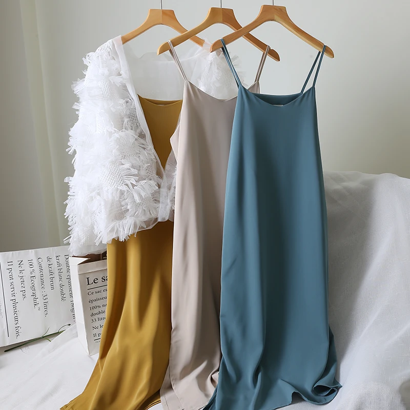 Модное ТРАПЕЦИЕВИДНОЕ сексуальное разноцветное длинное платье без рукавов с