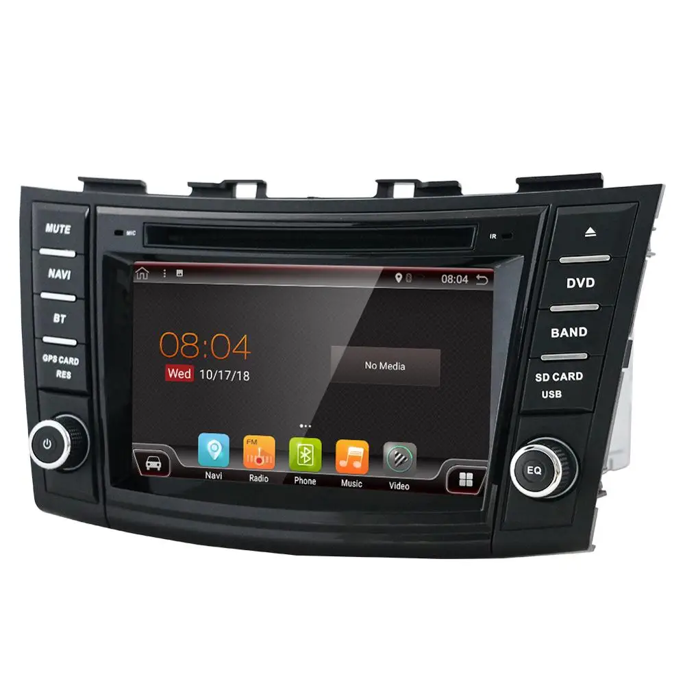 7&quot Android 10 Car DVD For Suzuki Swift 2011 2012 2013 2014 2015 Radio RDS WiFi Stereo Audio Video GPS Navigation Reverse Camera |