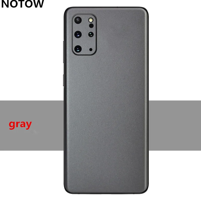 NOTOW fashion DIY Changing color cmembrane film mobile back protective sticker for samsung S20/S20plus/s20Ultra/S10/S10E/NOTE10 | Мобильные