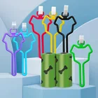 Полиэтиленовый поводок для чистки домашних животных, однотонный диспенсер высокой плотности, сумка для уборки собак, Hands Free